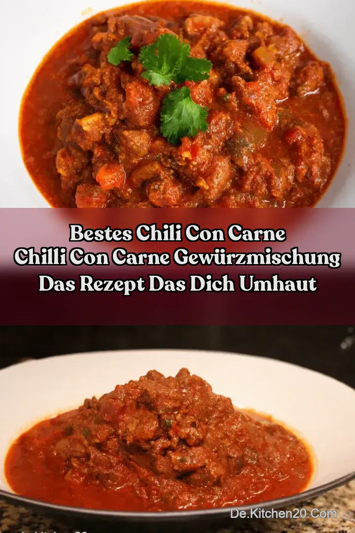 Bestes Chili Con Carne chilli con carne gew&uuml;rzmischung Das Rezept das Dich umhaut