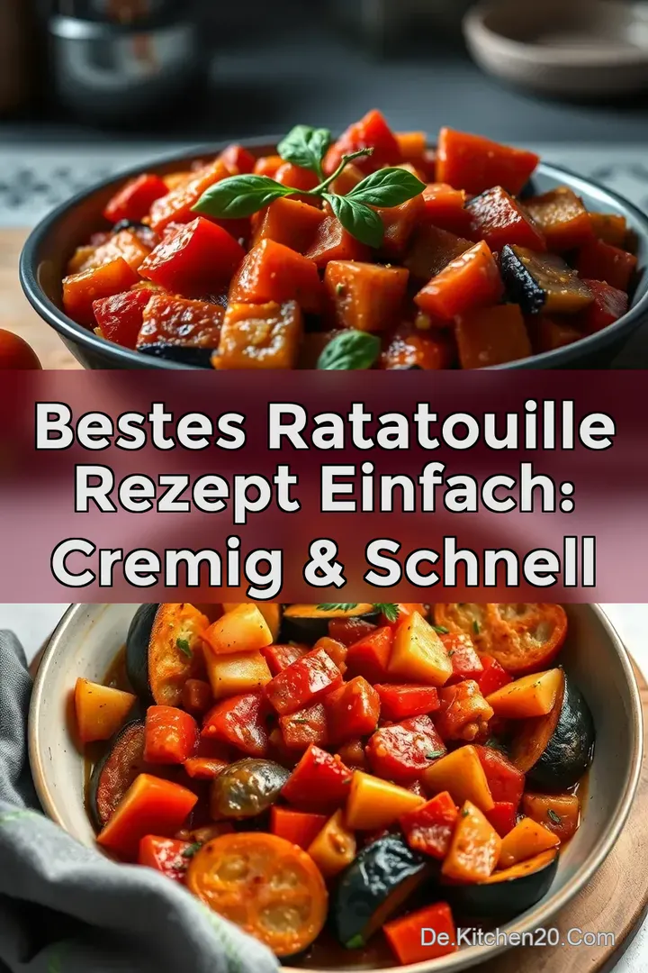Bestes Ratatouille Rezept Einfach: Cremig & Schnell