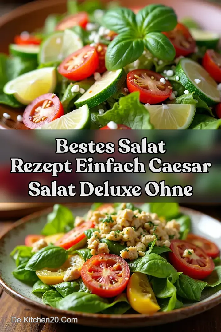 Bestes Salat Rezept Einfach Caesar Salat Deluxe Ohne
