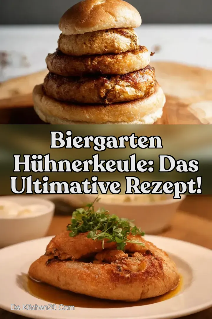 Biergarten H&uuml;hnerkeule: Das ultimative Rezept!