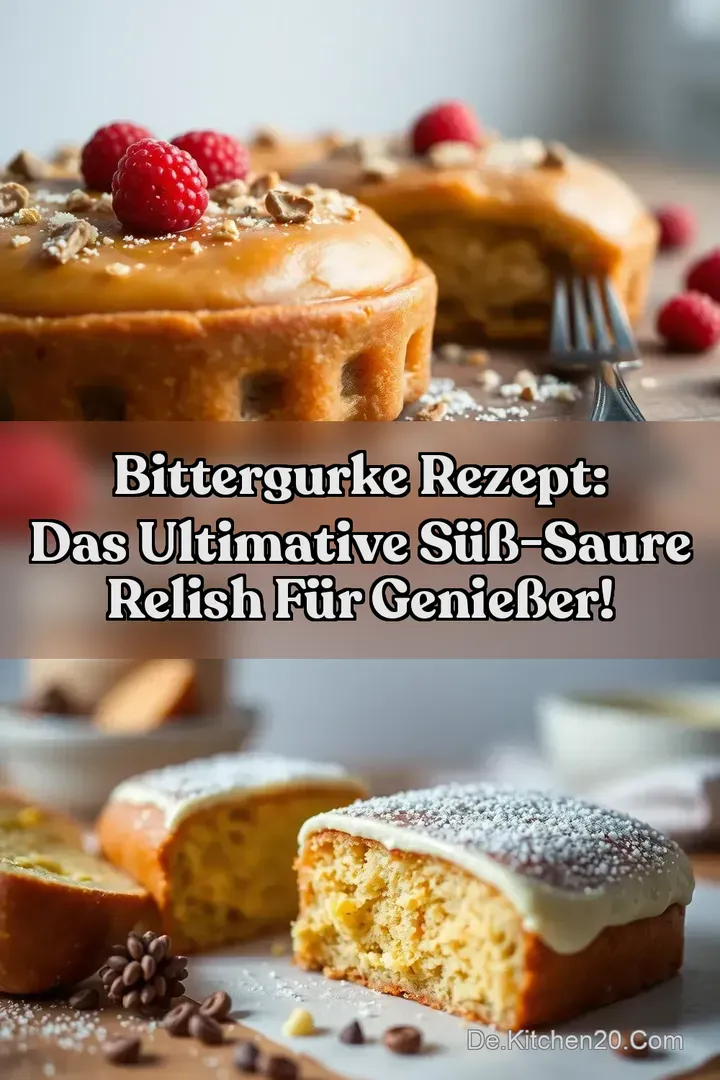 Bittergurke Rezept: Das ULTIMATIVE S&uuml;&szlig;-Saure Relish f&uuml;r Genie&szlig;er!