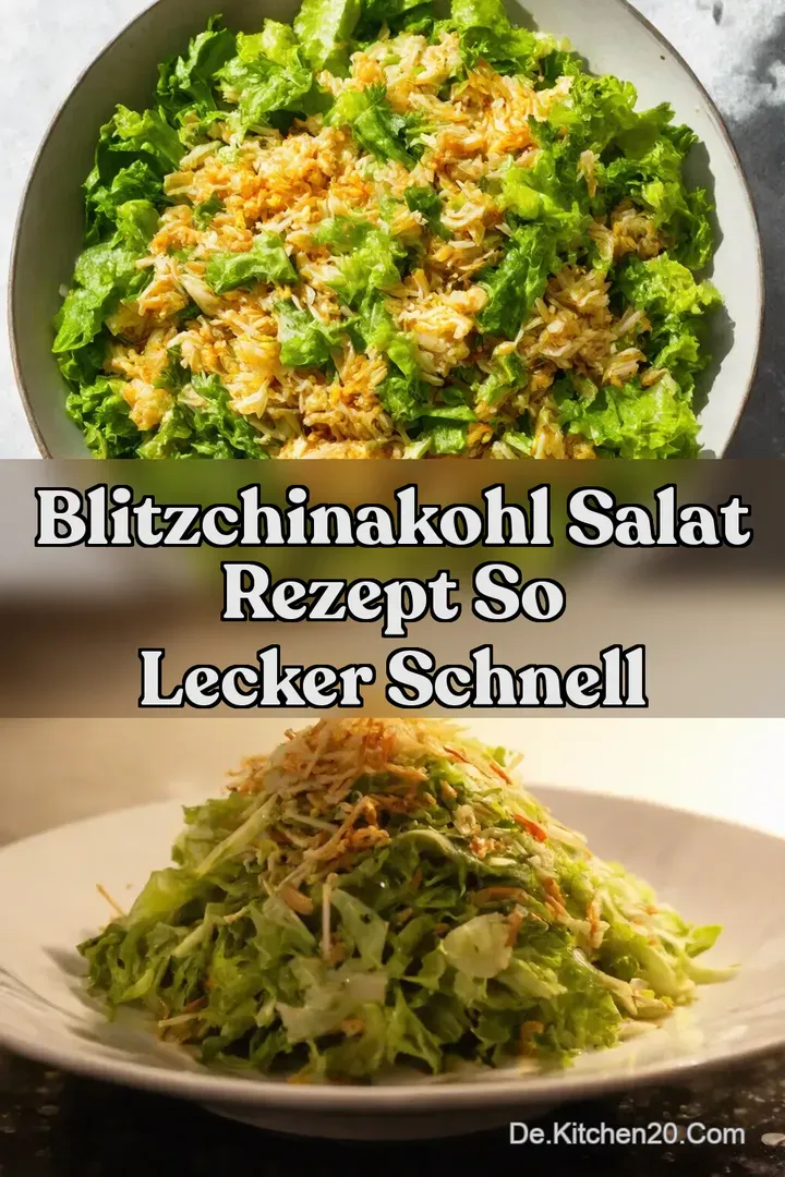 BlitzChinakohl Salat Rezept So lecker schnell