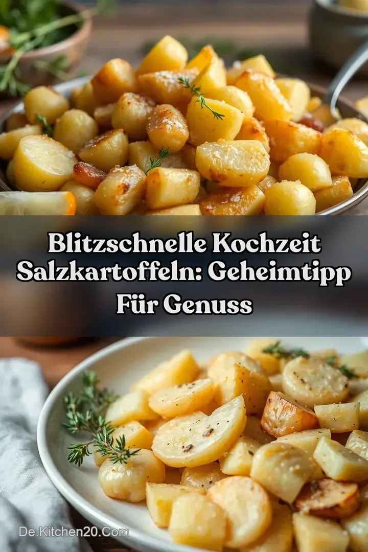 Blitzschnelle Kochzeit Salzkartoffeln: Geheimtipp f&uuml;r Genuss