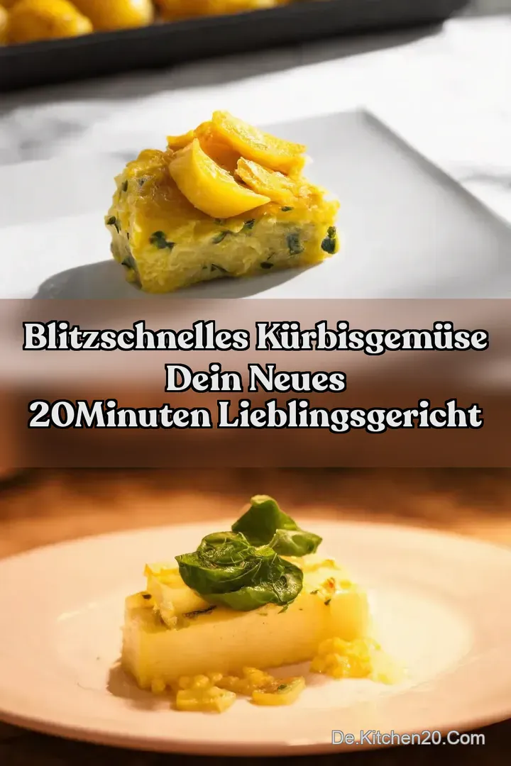 Blitzschnelles K&uuml;rbisgem&uuml;se Dein neues 20Minuten Lieblingsgericht