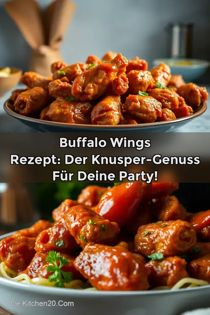 Buffalo Wings Rezept: Der Knusper-Genuss f&uuml;r deine Party!