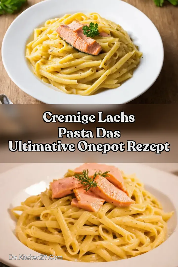 Cremige Lachs Pasta Das ultimative OnePot Rezept