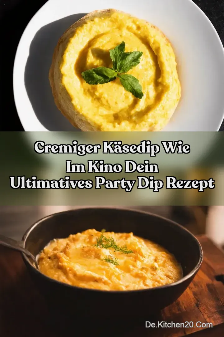Cremiger K&auml;sedip wie im Kino Dein ultimatives Party Dip Rezept