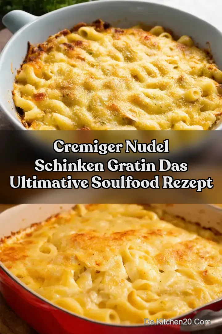 Cremiger Nudel Schinken Gratin Das Ultimative Soulfood Rezept