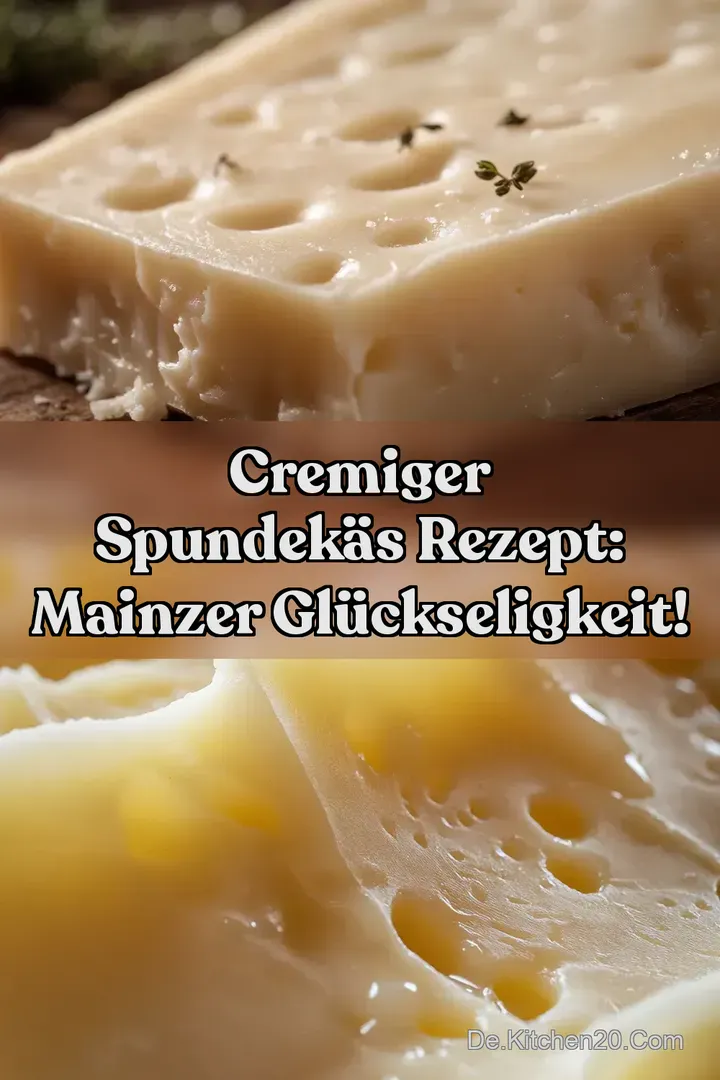 Cremiger Spundek&auml;s Rezept: Mainzer Gl&uuml;ckseligkeit!