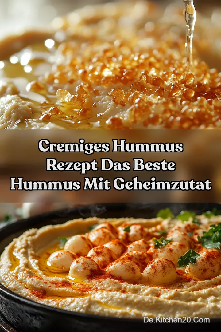 Cremiges Hummus Rezept Das Beste Hummus Mit Geheimzutat
