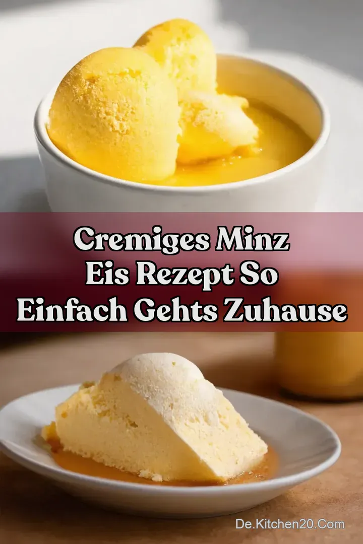 Cremiges Minz Eis Rezept So einfach gehts Zuhause