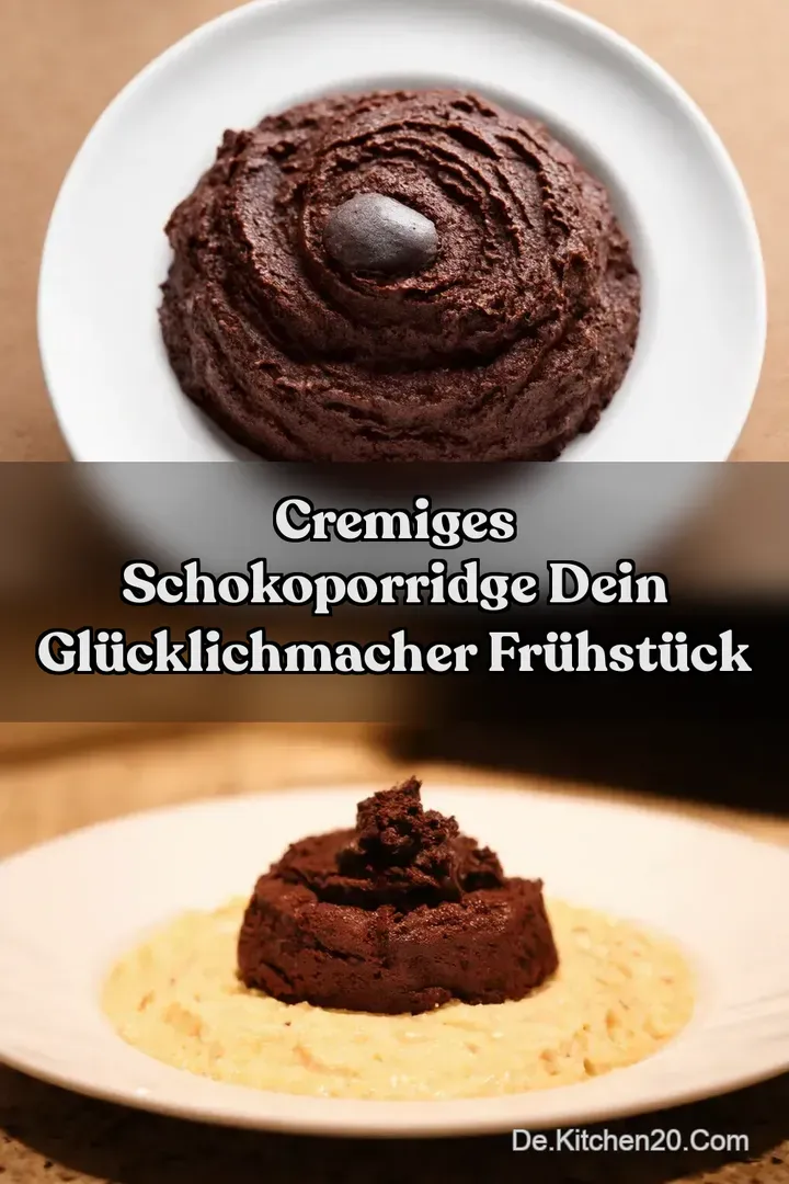 Cremiges Schokoporridge Dein Gl&uuml;cklichmacher Fr&uuml;hst&uuml;ck