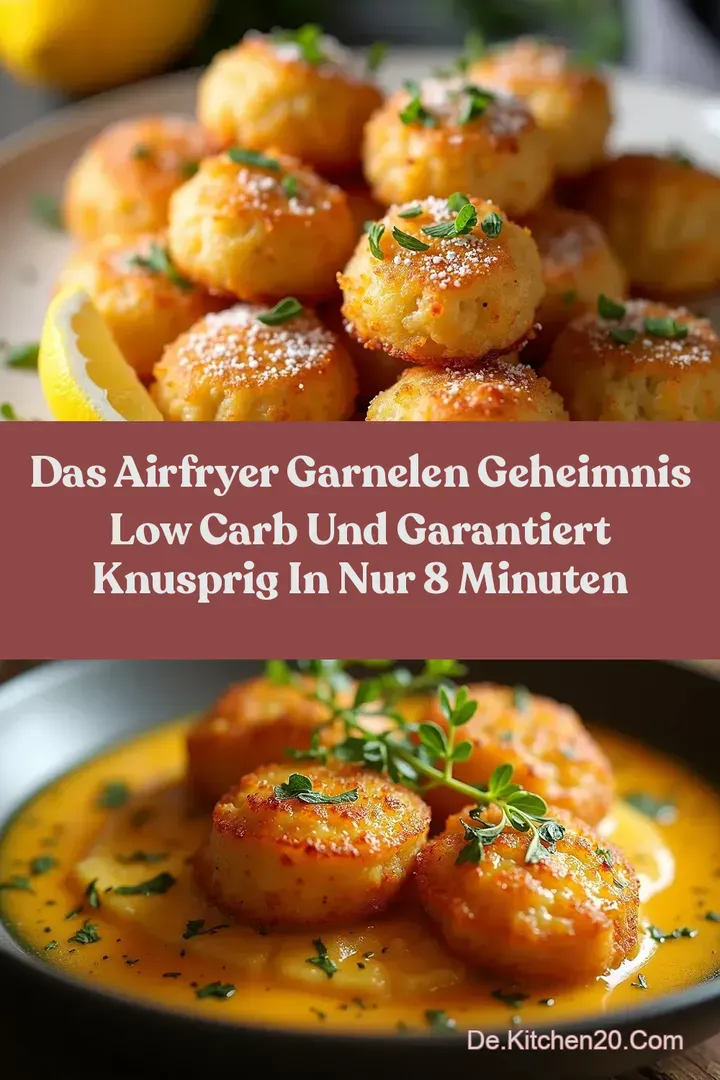 Das Airfryer Garnelen Geheimnis Low Carb und garantiert knusprig in nur 8 Minuten