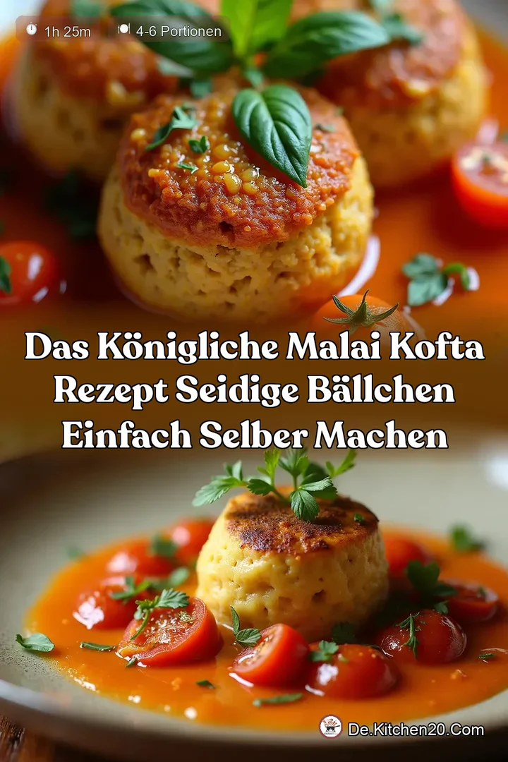 Das k&ouml;nigliche Malai Kofta Rezept Seidige B&auml;llchen einfach selber machen