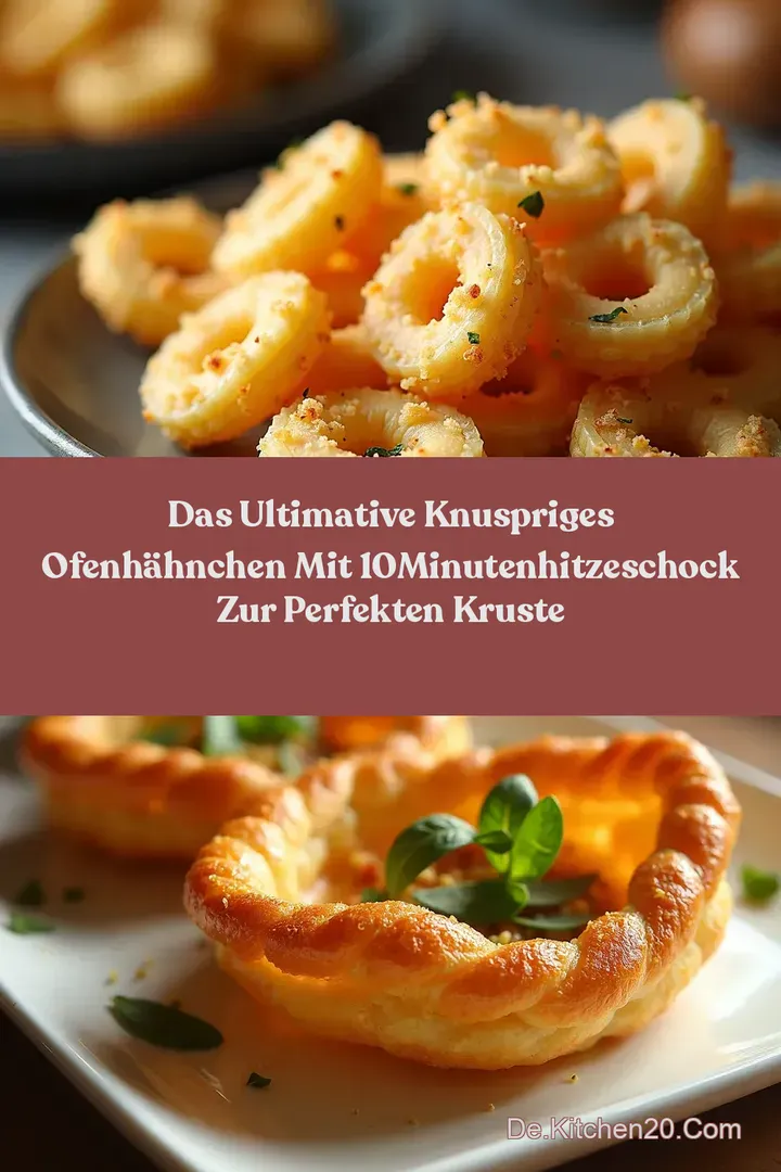 Das Ultimative Knuspriges Ofenh&auml;hnchen Mit 10MinutenHitzeschock zur perfekten Kruste