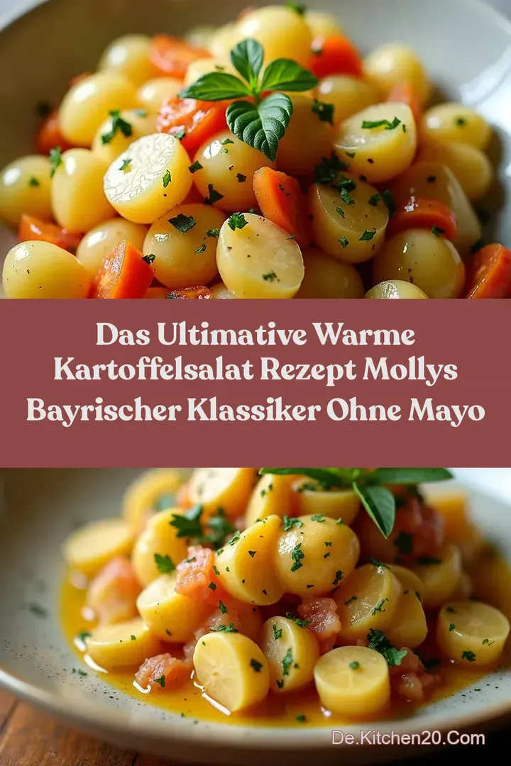 Das Ultimative Warme Kartoffelsalat Rezept Mollys Bayrischer Klassiker ohne Mayo