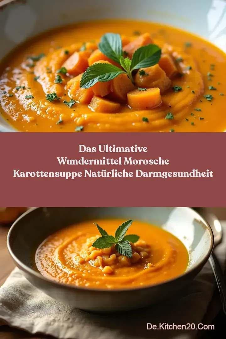 Das Ultimative Wundermittel Morosche Karottensuppe Nat&uuml;rliche Darmgesundheit