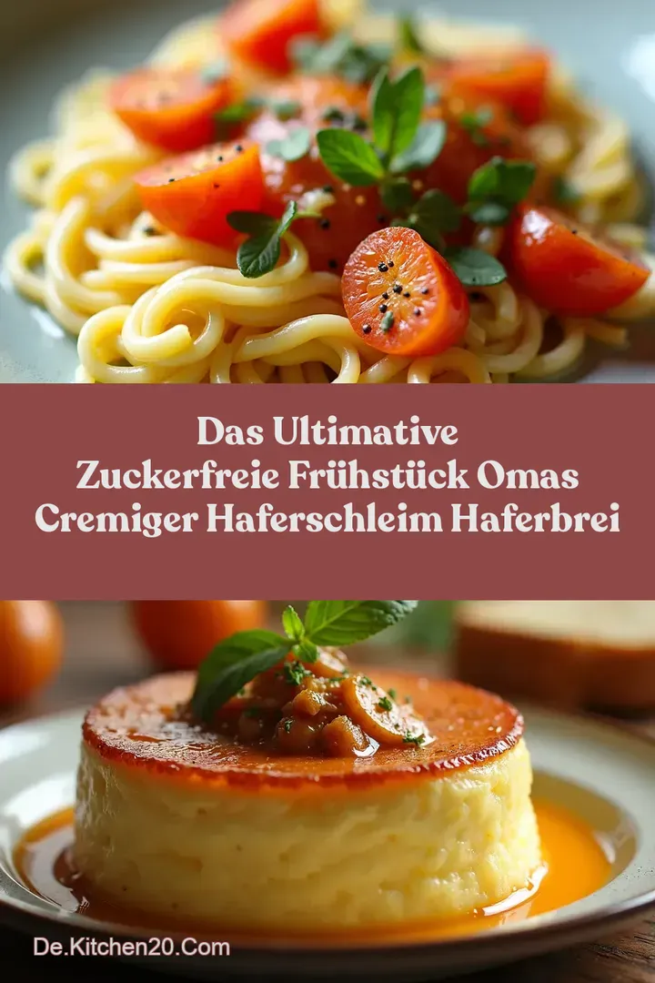 Das Ultimative Zuckerfreie Fr&uuml;hst&uuml;ck Omas Cremiger Haferschleim Haferbrei