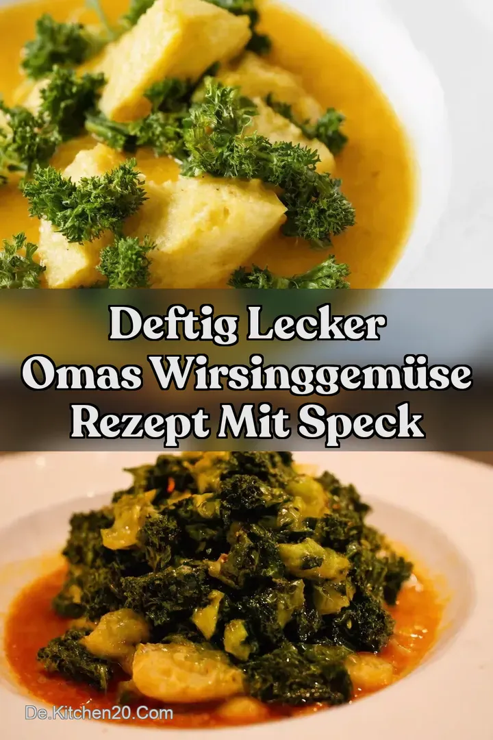 Deftig Lecker Omas Wirsinggem&uuml;se Rezept mit Speck