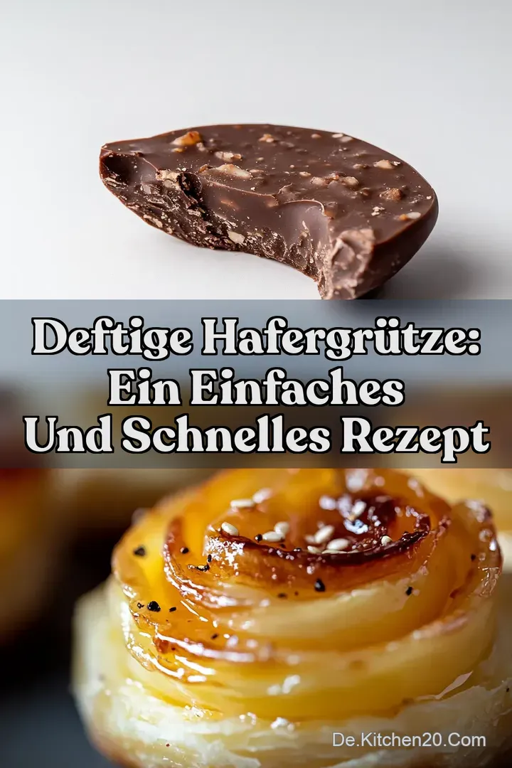 Deftige Hafergr&uuml;tze: Ein einfaches und schnelles Rezept