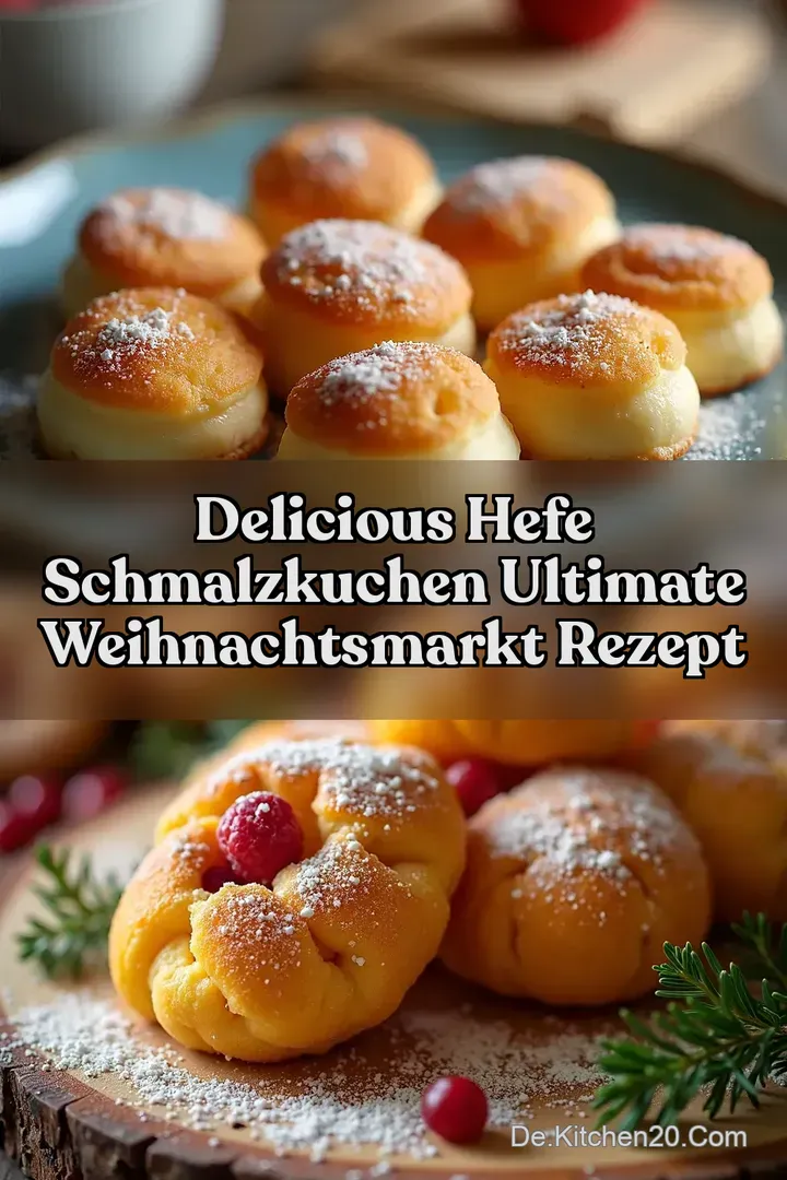 Delicious Hefe Schmalzkuchen Ultimate Weihnachtsmarkt Rezept