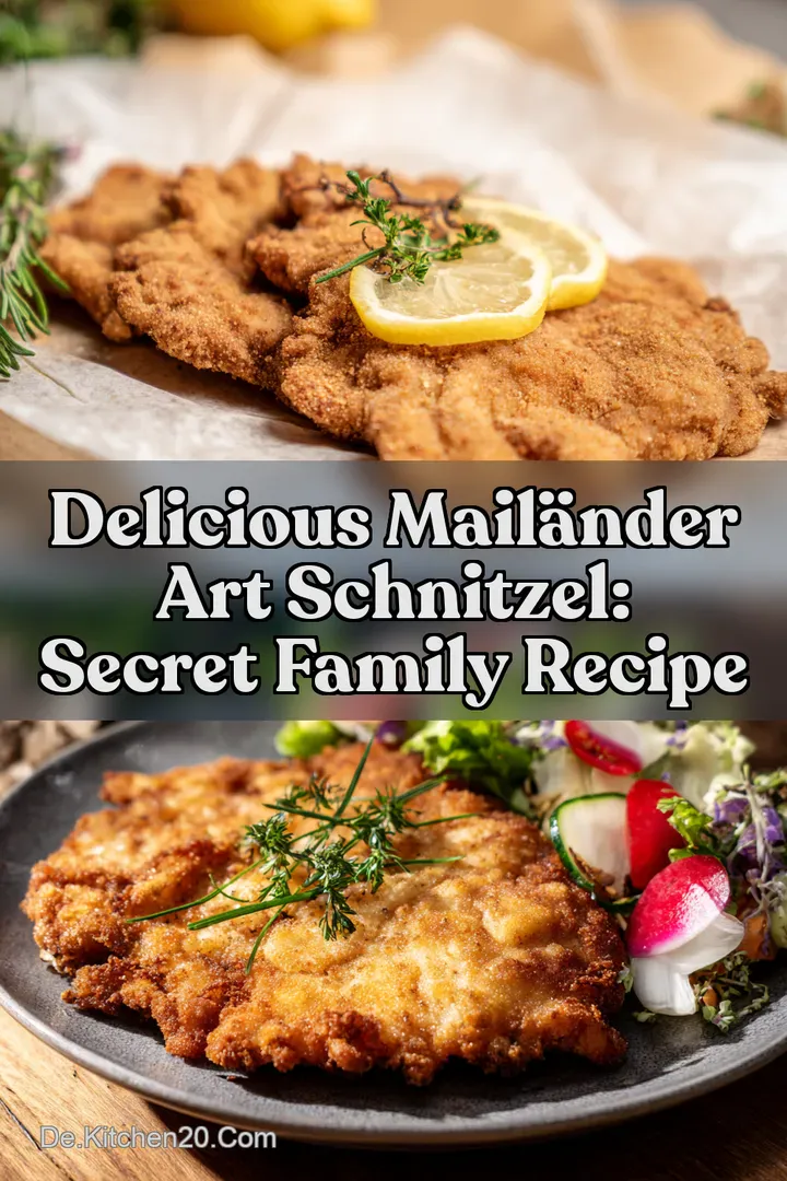 Delicious Mail&auml;nder Art Schnitzel: Secret Family Recipe