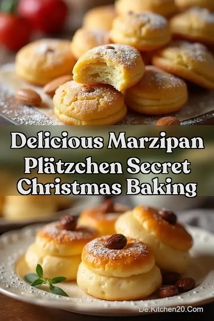 Delicious Marzipan Pl&auml;tzchen Secret Christmas Baking