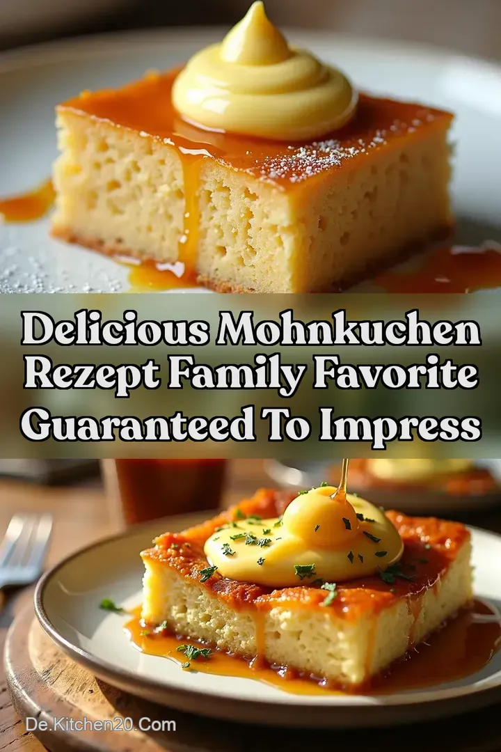Delicious Mohnkuchen Rezept Family Favorite Guaranteed To Impress