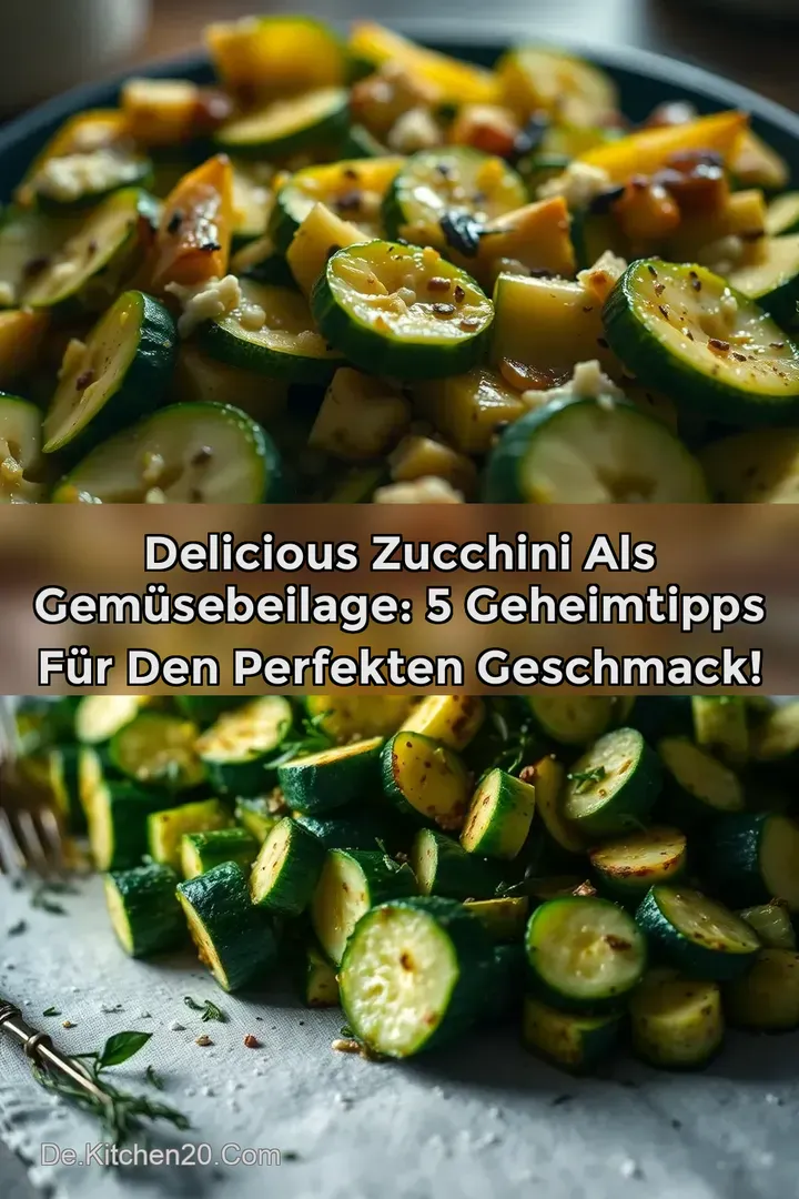 Delicious Zucchini als Gem&uuml;sebeilage: 5 Geheimtipps f&uuml;r den perfekten Geschmack!