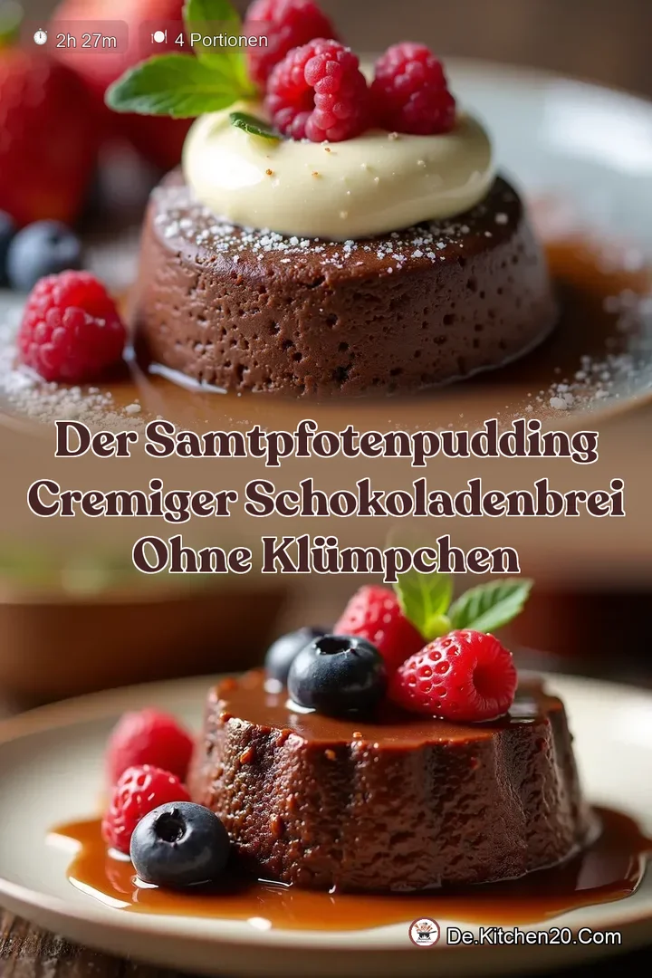 Der SamtpfotenPudding Cremiger Schokoladenbrei ohne Kl&uuml;mpchen