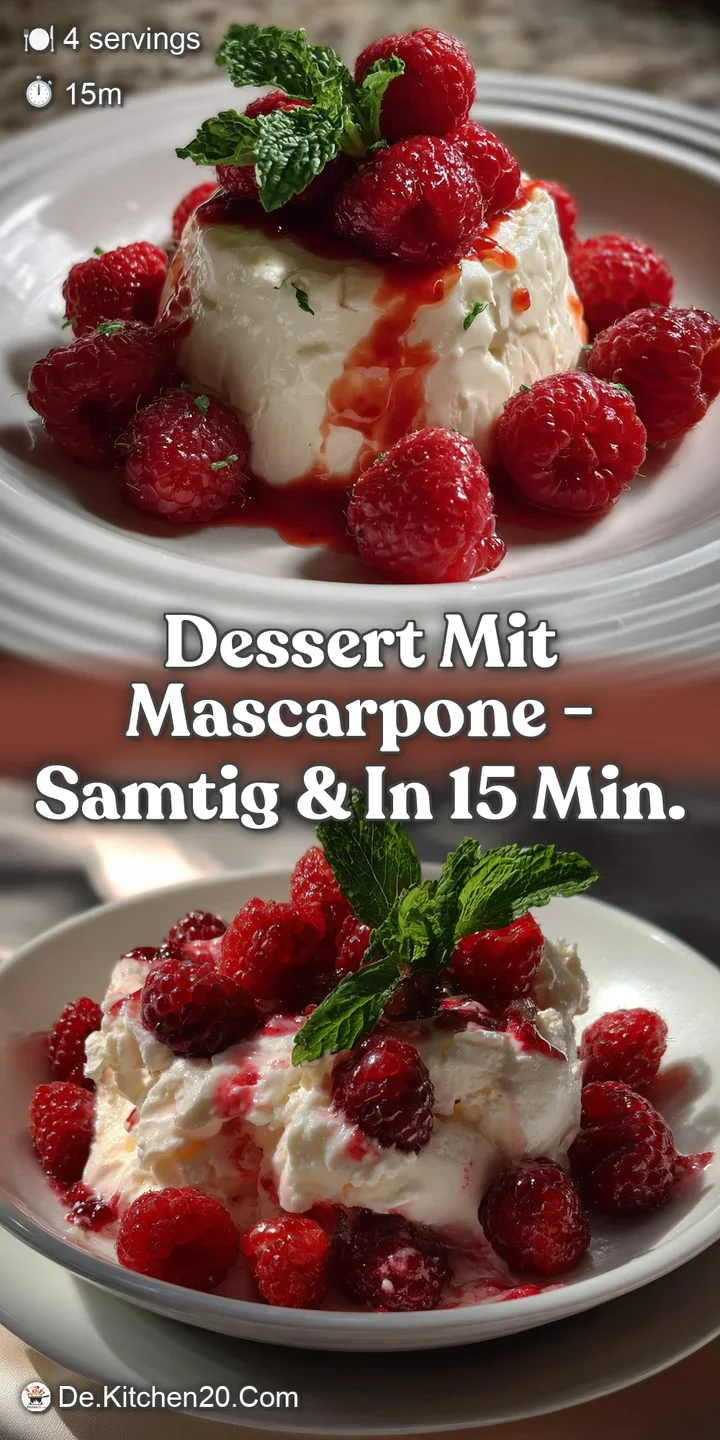 Close-up of a luscious, velvety dessert. The creamy mascarpone filling is swirled, with a dusting of cocoa, promising a de...