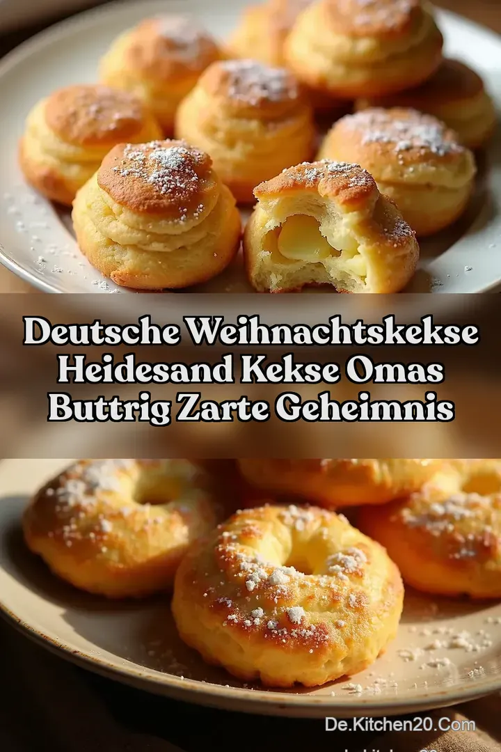 Deutsche Weihnachtskekse Heidesand Kekse Omas Buttrig Zarte Geheimnis