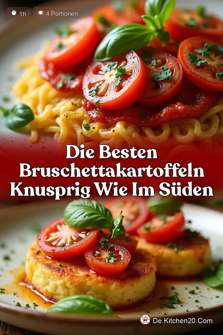 Die besten BruschettaKartoffeln Knusprig wie im S&uuml;den