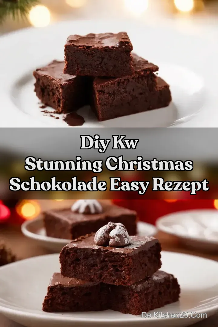DIY kw Stunning Christmas Schokolade Easy Rezept