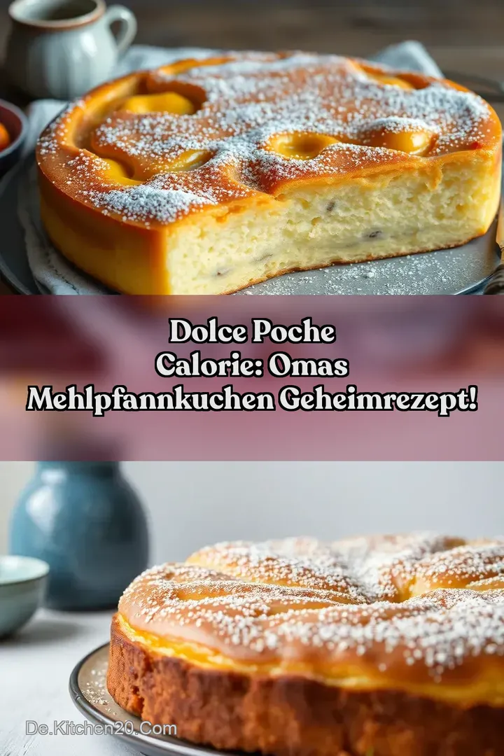 Dolce Poche Calorie: Omas Mehlpfannkuchen Geheimrezept!
