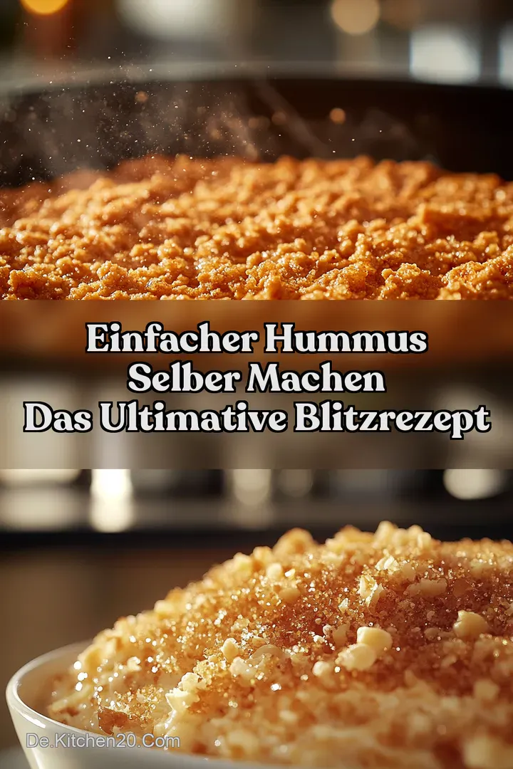 Einfacher Hummus Selber Machen Das ultimative Blitzrezept