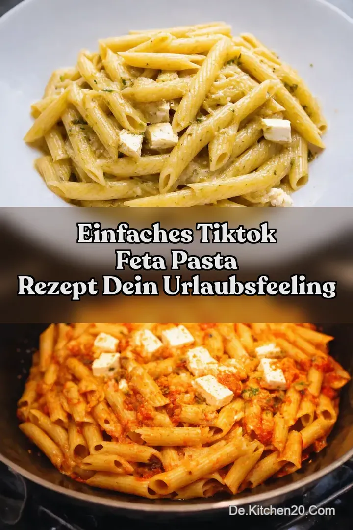 Einfaches TikTok Feta Pasta Rezept Dein Urlaubsfeeling