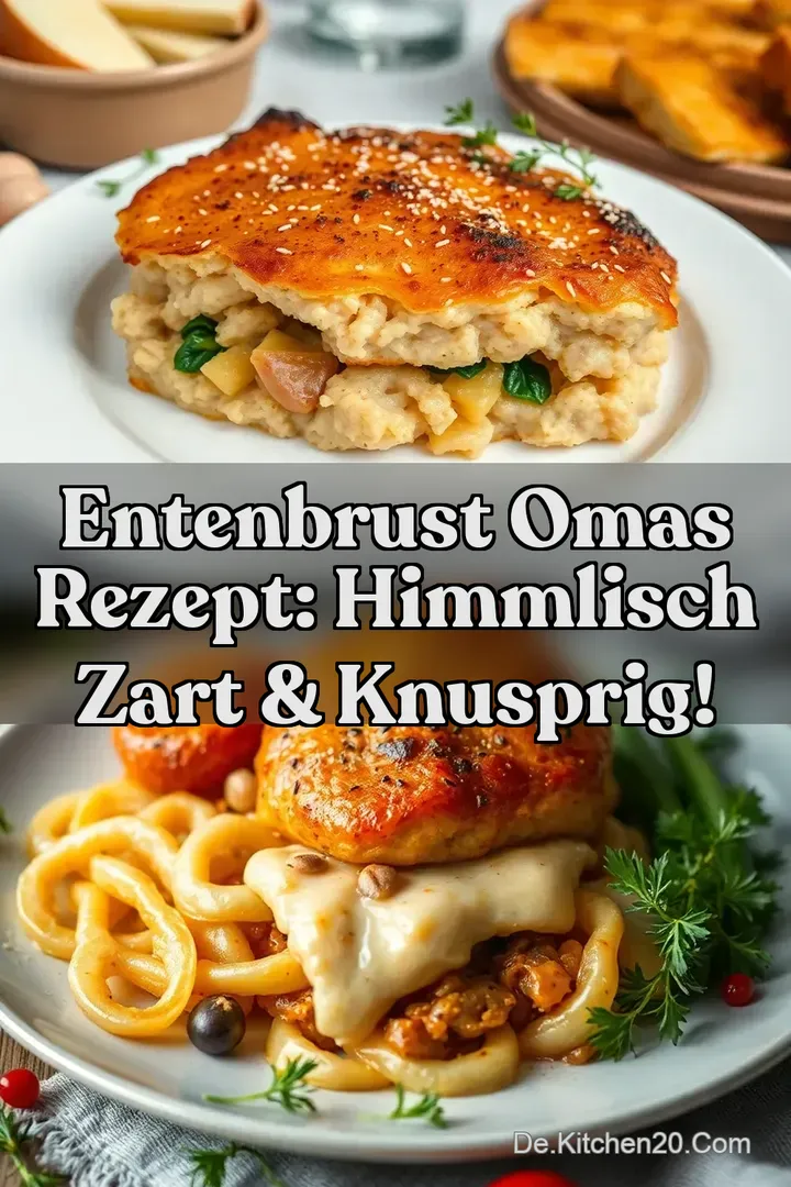 Entenbrust Omas Rezept: Himmlisch zart & knusprig!