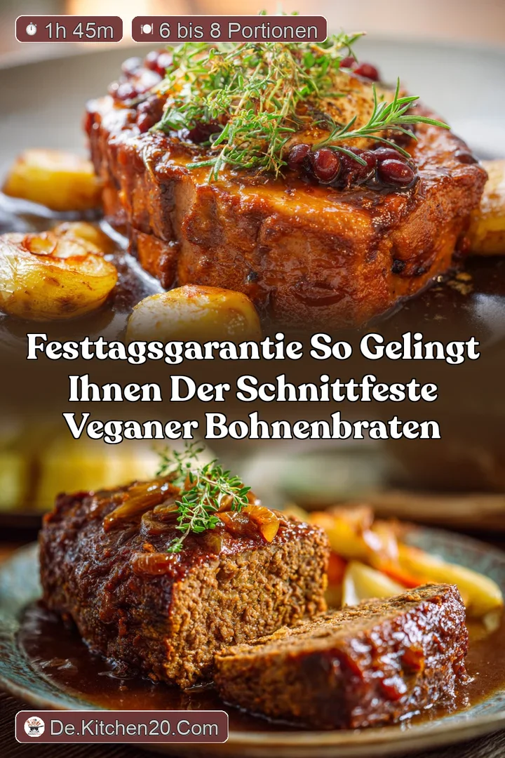 FesttagsGarantie So gelingt Ihnen der schnittfeste Veganer Bohnenbraten
