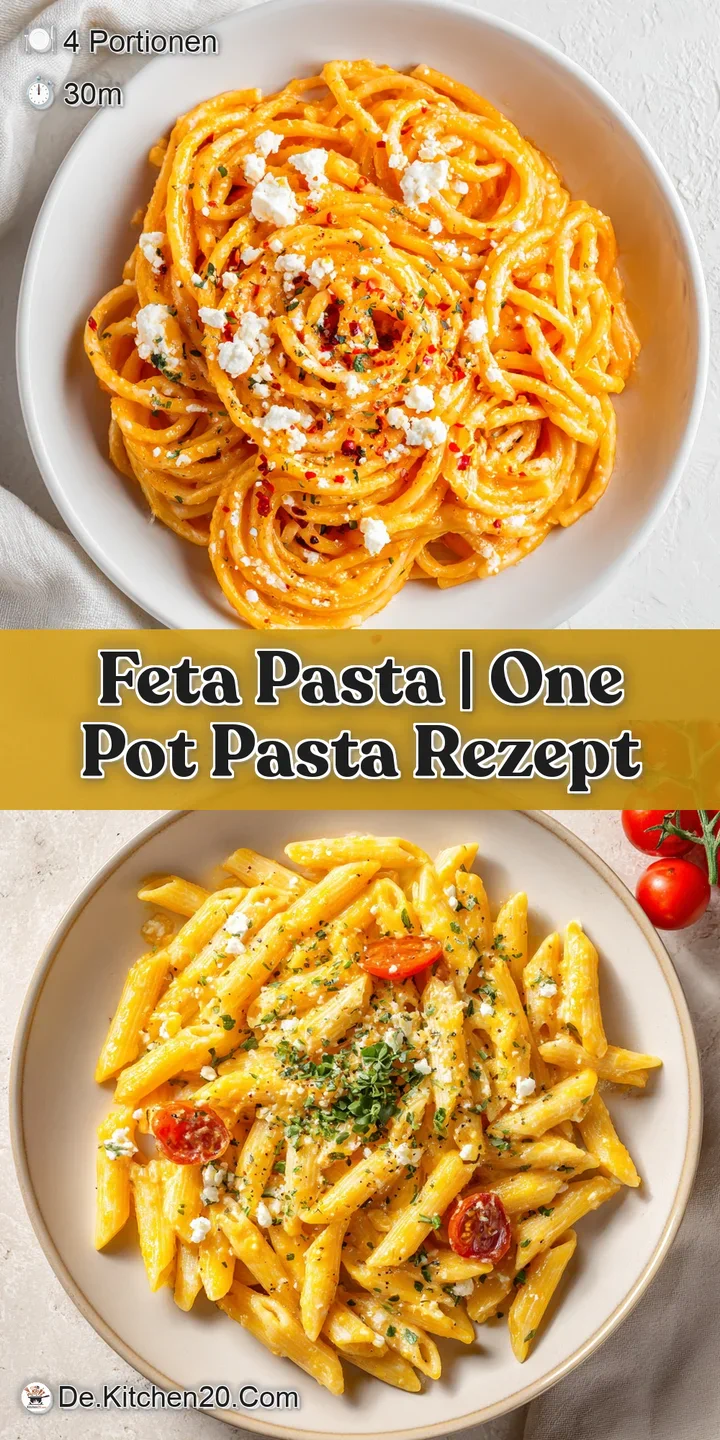 Close-up of bubbling, golden-brown baked feta with softened cherry tomatoes and herbs.