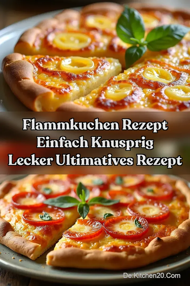 Flammkuchen Rezept Einfach Knusprig Lecker Ultimatives Rezept