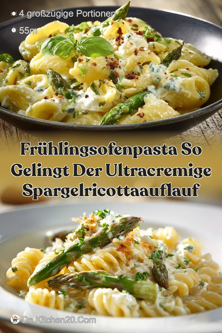 Fr&uuml;hlingsOfenpasta So gelingt der ultracremige SpargelRicottaAuflauf