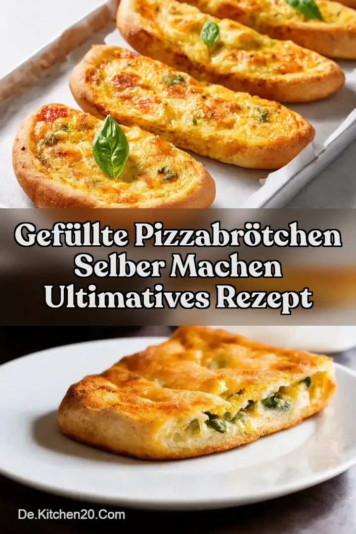 Gef&uuml;llte Pizzabr&ouml;tchen selber machen Ultimatives Rezept