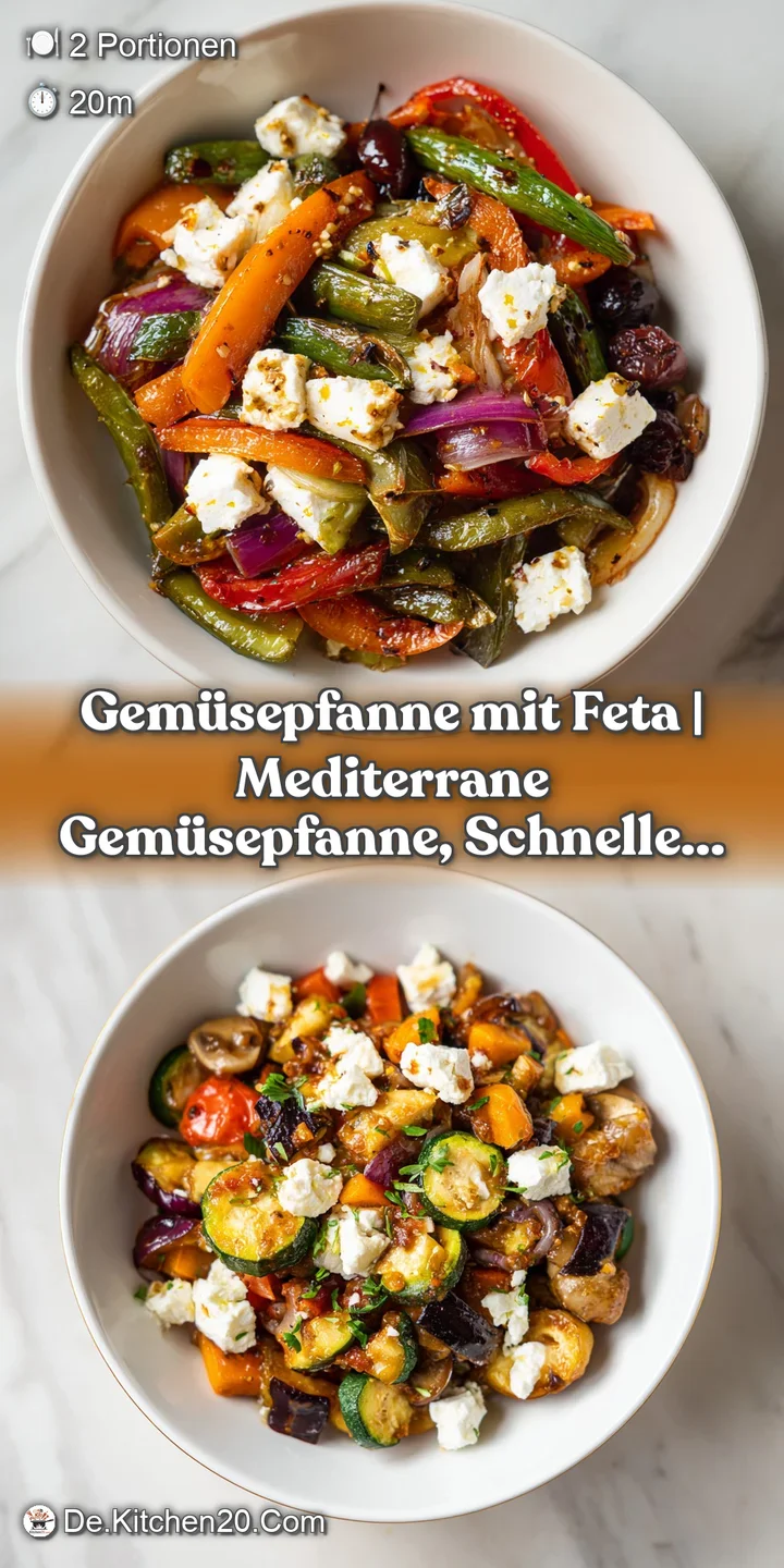 Close-up of tender bell peppers, zucchini, and cherry tomatoes, nestled with soft, briny feta cheese.