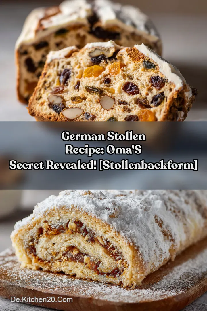 German Stollen Recipe: Oma s Secret Revealed! [Stollenbackform]