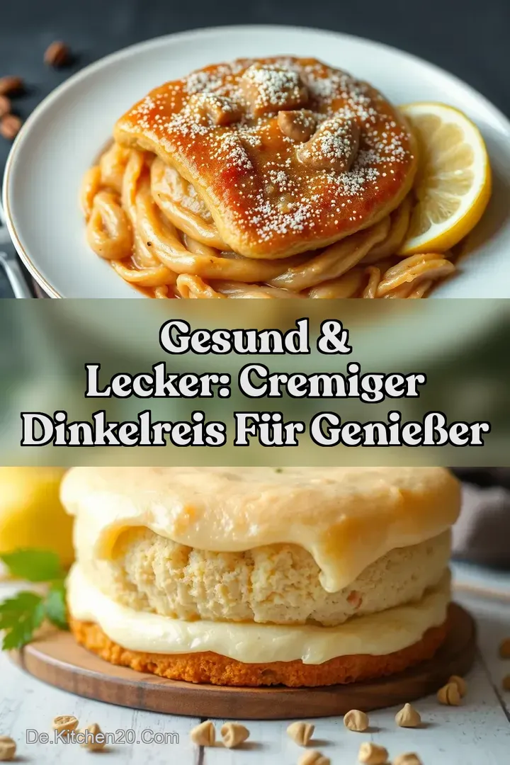 Gesund & Lecker: Cremiger Dinkelreis f&uuml;r Genie&szlig;er