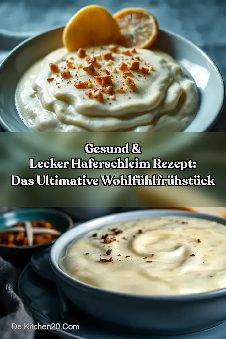 Gesund & Lecker Haferschleim Rezept: Das ultimative Wohlf&uuml;hlfr&uuml;hst&uuml;ck