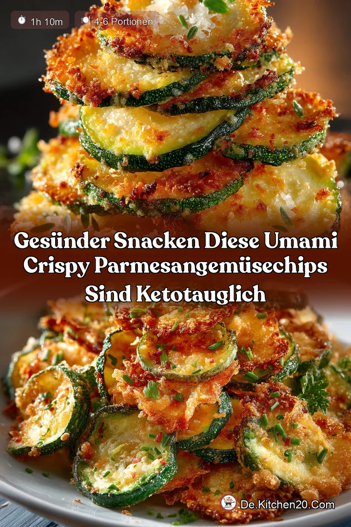 Gesünder snacken Diese umami Crispy ParmesanGemüseChips sind Ketotauglich
