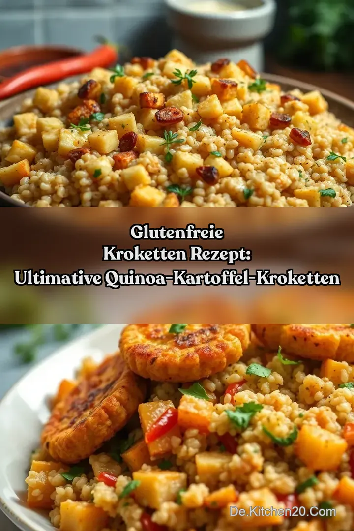 Glutenfreie Kroketten Rezept: Ultimative Quinoa-Kartoffel-Kroketten