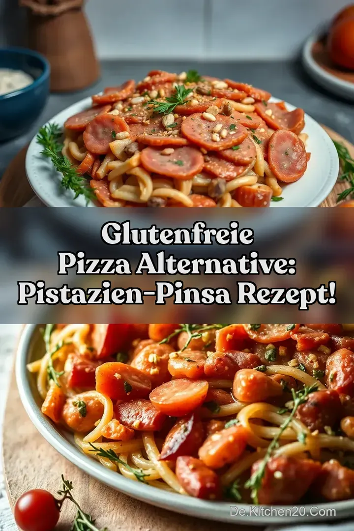 Glutenfreie Pizza Alternative: Pistazien-Pinsa Rezept!